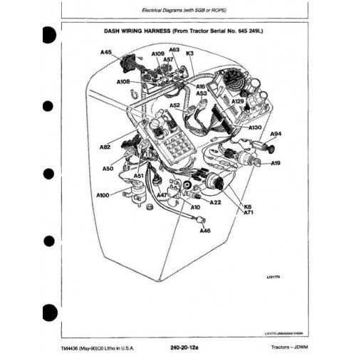 John Deere 2955 Tractor Diagnostic Manualsup Tm4436 Tm4436suppl P The Manuals Group 1340