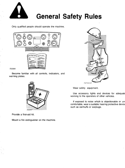 JOHN DEERE 310AA (SERIES) Construction Backhoes OPERATOR MANUAL - OMT66837_