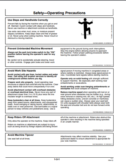 JOHN DEERE 1470D (D SERIES_JOHN DEERE MODELS) FORESTRY Wheeled Harvesters OPERATOR MANUAL - OMF066321