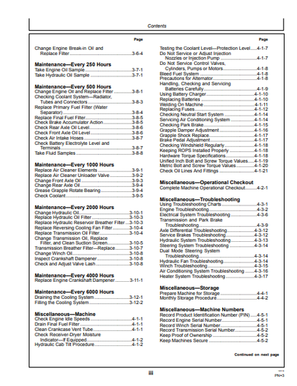 OMT253887 - JOHN DEERE 540H,548H (H SERIES) Forestry Skidders  OPERATOR MANUAL