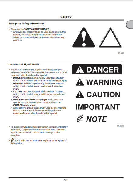 OPERATOR MANUAL - JOHN DEERE ZAXIS135US-6N,ZAXIS245USLC-6N (ZAXIS-6 SERIES) HITACHI EXCAVATOR ENMDATNA12