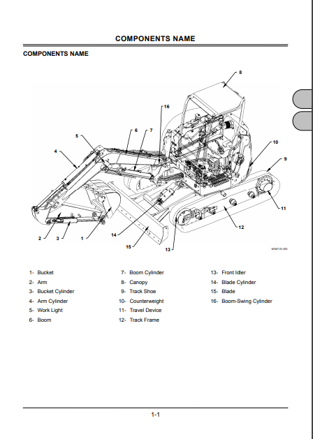 EM1M722 - JOHN DEERE ZAXIS27U-2,ZAXIS30U-2,ZAXIS35U-2,ZAXIS40U-2,ZAXIS50U-2 (ZAXIS-2 SERIES) Hitachi Excavators OPERATOR MANUAL