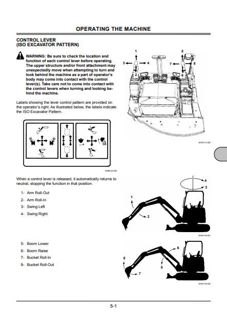 EM1M722 - JOHN DEERE ZAXIS27U-2,ZAXIS30U-2,ZAXIS35U-2,ZAXIS40U-2,ZAXIS50U-2 (ZAXIS-2 SERIES) Hitachi Excavators OPERATOR MANUAL