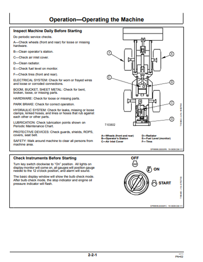 OMT229869 - JOHN DEERE 544J (J SERIES) Construction Loaders OPERATOR MANUAL