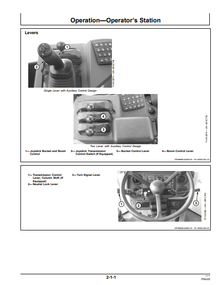 OMT229851 - JOHN DEERE 644J (J SERIES) Construction Loaders OPERATOR MANUAL