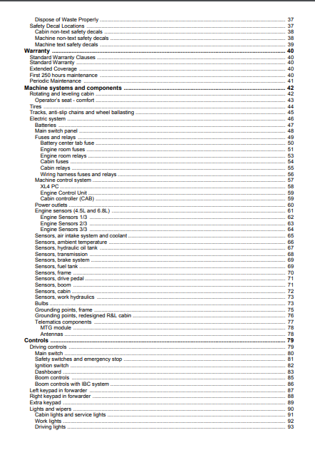 F074988 - JOHN DEERE 1010E T3 (E SERIES) Forestry Forwarders  OPERATOR MANUAL