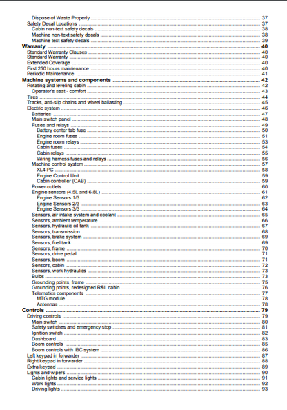 F074988 - JOHN DEERE 1010E T3 (E SERIES) Forestry Forwarders  OPERATOR MANUAL