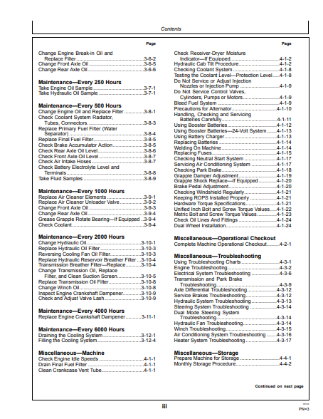 OMT230121 - JOHN DEERE 748H (H SERIES) Forestry Skidders  OPERATOR MANUAL