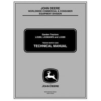 TECHNICAL SERVICE MANUAL - JOHN DEERE LX280AWS,LAWN TRACTORS TM2046 