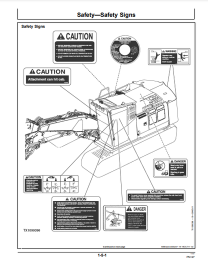 OPERATOR MANUAL - JOHN DEERE ZAXIS240F-3 (ZAXIS-3 SERIES) Hitachi Processor OMT231461