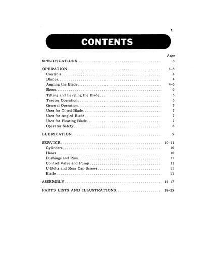 OPERATOR MANUAL - JOHN DEERE 62 (SERIES)  Construction Crawlers OMU11504_