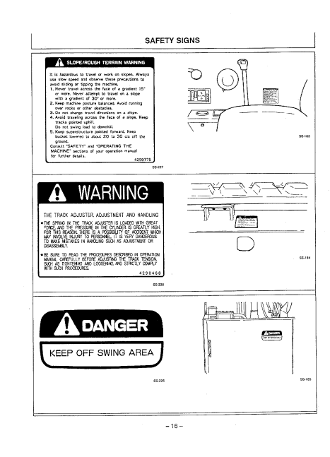 OPERATOR MANUAL - JOHN DEERE EX50UR (EX-SERIES) Hitachi Excavator EM10E12