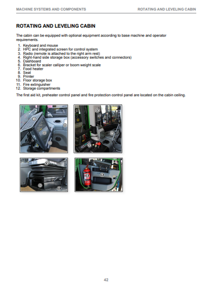 F075007 - JOHN DEERE 810E T3 (E SERIES) Forestry Forwarders  OPERATOR MANUAL