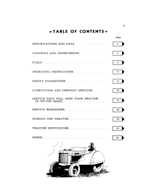 JOHN DEERE 620 SERIES ORCHARD TRACTOR OPERATOR MANUAL OMR2073 - PDF FILE