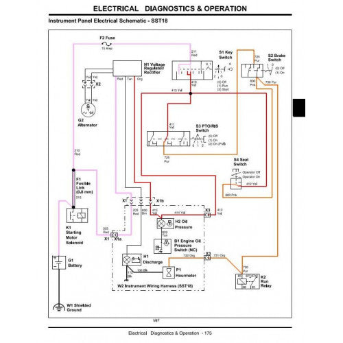 TECHNICAL SERVICE MANUAL -  JOHN DEERE SST15,SPIN-STEER LAWN TRACTORS TM1908 