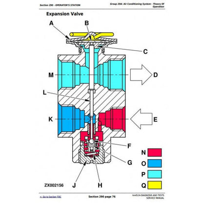 DIAGNOSTIC & TESTS MANUAL - JOHN DEERE TRACTORS 6400,TM4524 