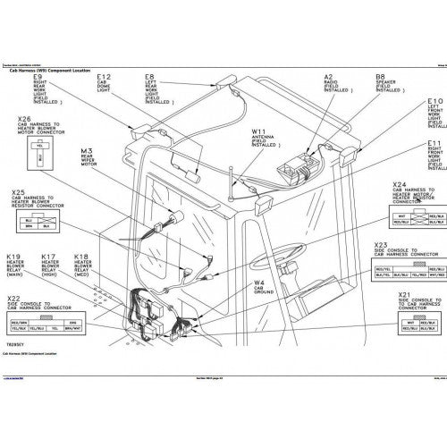 DIAGNOSTIC, OPERATION AND TEST SERVICE MANUAL - JOHN DEERE 344G, 444G 4WD LOADER TM1557 