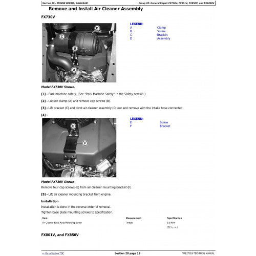 TECHNICAL MANUAL -  JOHN DEERE Z915B/E ZTRACK MOWERS TM127619