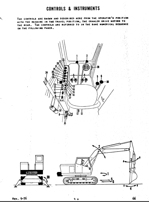 JOHN DEERE C266, C366  Forestry Tracked Feller Bunchers OPERATOR MANUAL - 1226116