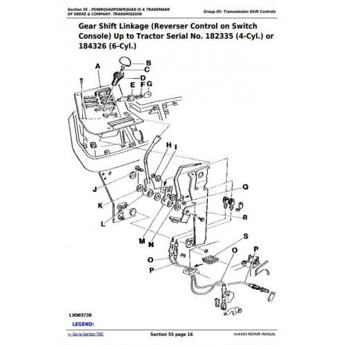 SERVICE REPAIR MANUAL - JOHN DEERE TRACTORS SE6200,TM4493 