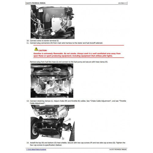 TECHNICAL SERVICE MANUAL - JOHN DEERE LA150, RIDING LAWN TRACTORS TM2371 