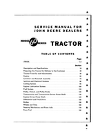 JOHN DEERE 60 SERIES TRACTOR SERVICE MANUAL SM2008 - PDF FORMAT