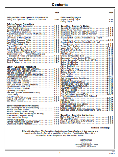 OPERATOR MANUAL - JOHN DEERE 540H, 548H, 640H, 648H, 748H, 848H (H SERIES) Construction Skidders- OMT255825_24