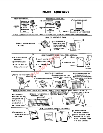 JOHN DEERE INTEGRAL LISTER - NO.MT30 PC243 - PARTS CATALOG MANUAL