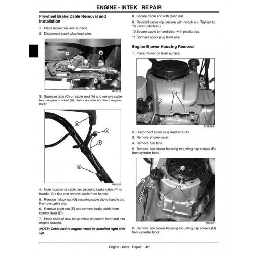 DIAGNOSTIC AND REPAIR TECHNICAL SERVICE MANUAL - JOHN DEERE WALK-BEHIND ROTARY MOWERS JS63 , JS63C, S60H TM2209 