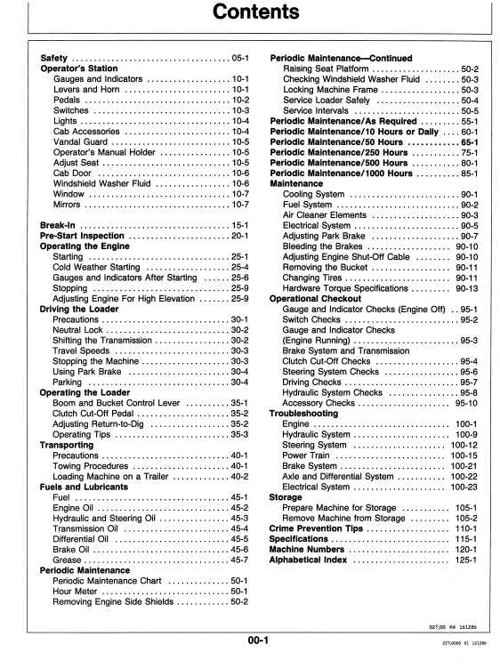 JOHN DEERE 350D, 355D (D SERIES) FORESTRY Crawlers OPERATOR MANUAL - OMT105029