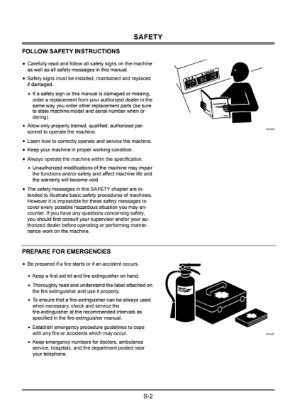 EM1MSEN12 - JOHN DEERE ZAXIS17U-2(ZAXIS-2 SERIES) Hitachi Excavators OPERATOR MANUAL