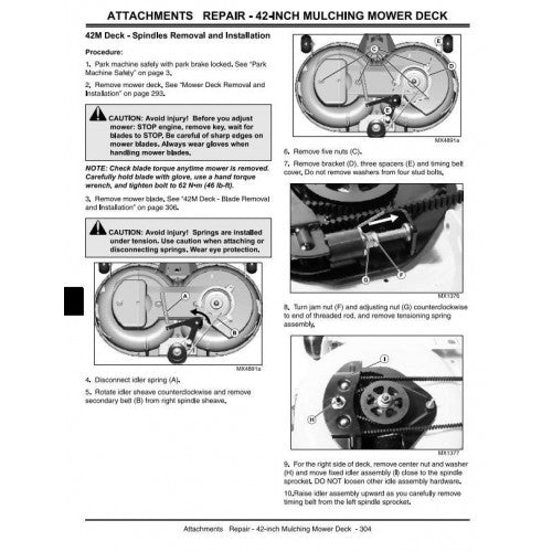 TECHNICAL SERVICE MANUAL -  JOHN DEERE SST15, SST16, SST18 SPIN-STEER LAWN TRACTORS  TM1908 