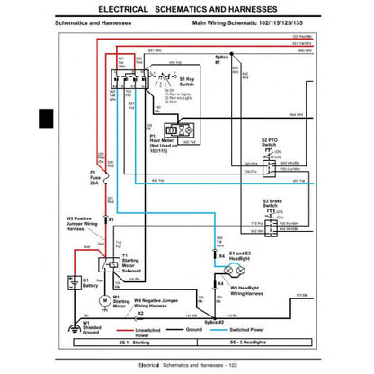 TECHNICAL SERVICE MANUAL - JOHN DEERE 115,LAWN, YARD TRACTOR TM2328CCE 