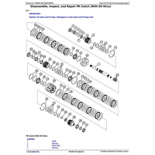 TECHNICAL MANUAL - JOHN DEERE PUNE WORK 24X12 POWRREVERSER™ CTM900519 ...