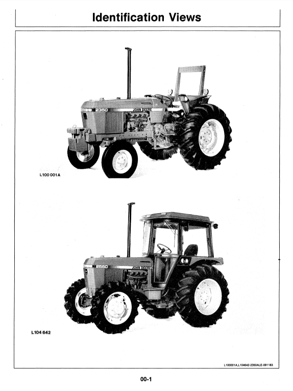 JOHN DEERE 4475, 5575 (SERIES) Construction Skid Steers OPERATOR MANUAL - OMM123744