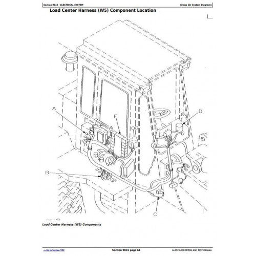 DIAGNOSTIC&TEST SERVICE MANUAL - JOHN DEERE 544G, 544GH, 544G LL, 544G TC, 624G, 644G LOADER TM1529 