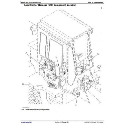 DIAGNOSTIC&TEST SERVICE MANUAL - JOHN DEERE 544G, 544GH, 544G LL, 544G TC, 624G, 644G LOADER TM1529 