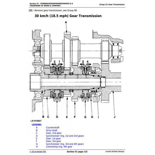 SERVICE REPAIR MANUAL - JOHN DEERE TRACTORS SE6200,TM4493 