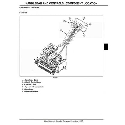 TECHNICAL SERVICE MANUAL - JOHN DEERE GREENSMOWERS MODELS 180B, 220B, 260B ALL INCLUSIVE TM2004