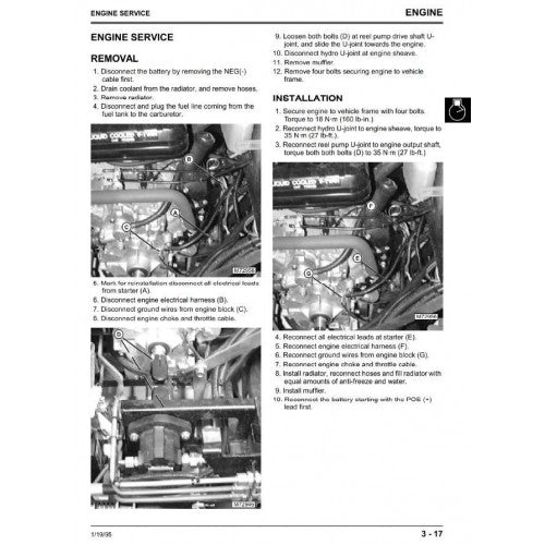  DIAGNOSTIC AND REPAIR TECHNICAL SERVICE MANUAL - JOHN DEERE PROFESSIONAL UTILITY MOWER TYPE 2653 TM1533