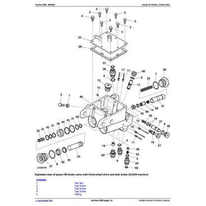 TM408619 - JOHN DEERE TRACTORS MODELS 6145M, 6155M, 6175M, 6195M