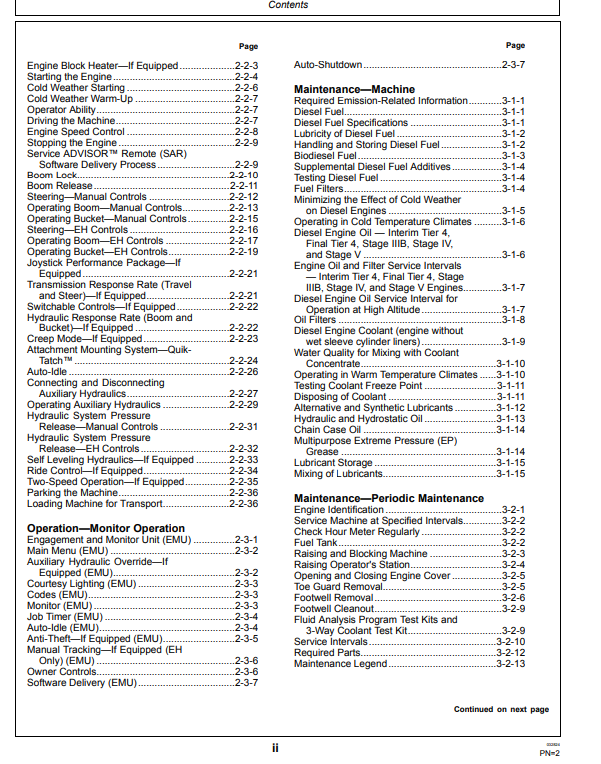 OPERATOR MANUAL - JOHN DEERE 320 P Construction Backhoe Loaders - OMT497122X019_34