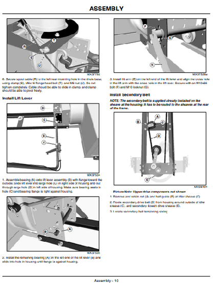 OPERATOR MANUAL - JOHN DEERE L100, G100, D100 & 100 SERIES 44-INCH SNOWBLOWER (050001-) OMM163342 E0