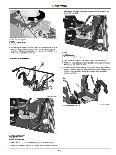 OPERATOR MANUAL - JOHN DEERE 100 SERIES 44-INCH SNOWBLOWER OMUC13236 ...