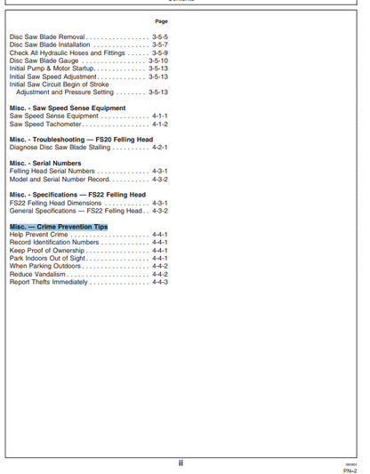 JOHN DEERES 850 (50 SERIES) FORESTRY Tracked Feller Bunchers  OPERATOR MANUAL - OMF383437_