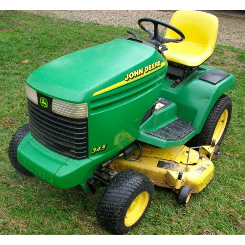 TECHNICAL SERVICE MANUAL -  JOHN DEERE 325, 345, 335 LAWN AND GARDEN TRACTORS TM1760 