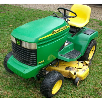 TECHNICAL SERVICE MANUAL -  JOHN DEERE 325, 345, 335 LAWN AND GARDEN TRACTORS TM1760 