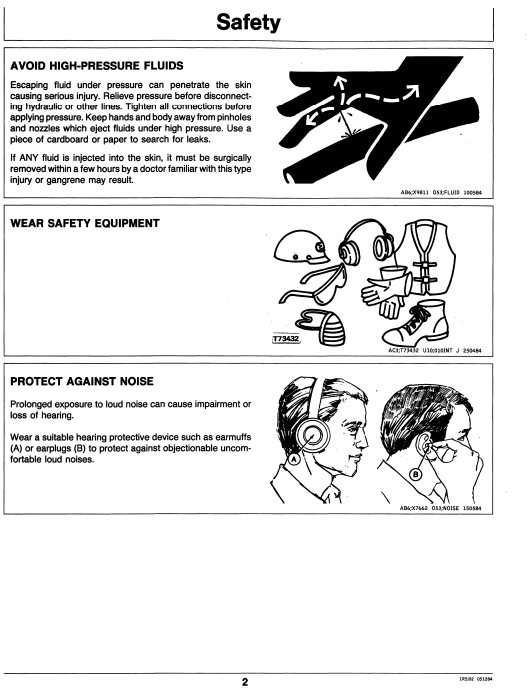 OHN DEERE RADIAL PISTON PUMPS (SERIES) Construction Pumps OPERATOR MANUAL - OMAR107150