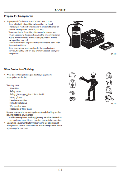 JOHN DEERE ZAXIS17U-5N, ZAXIS26U-5N (ZAXIS-5 SERIES) Hitachi Excavators OPERATOR MANUAL - ENMABCNA