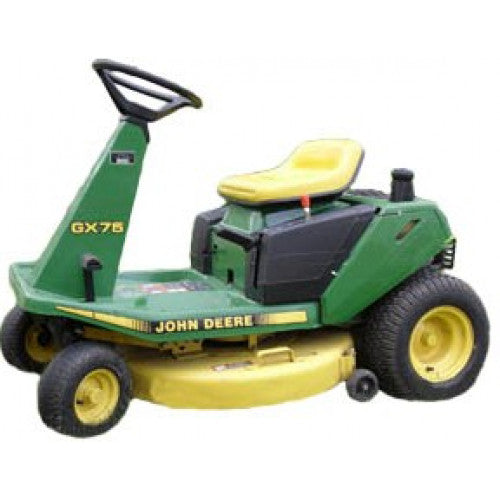 TECHNICAL SERVICE MANUAL - JOHN DEERE RIDING MOWERS TYPE GX70,TM1491